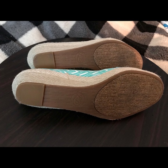 Lucky Brand size 10 wedge espadrilles - Picture 4 of 4